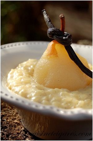 Riz au Lait Poires Pochées Duo 1000