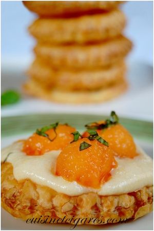 Tartelettes Fines Melon et Mascarpone 4