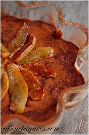 Tiramisu Poires et Caramel Beurre salé Duo 1