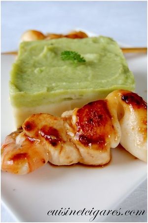 Brochette Trio et Purée Duo 2