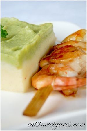 Brochette Trio et Purée Duo 4