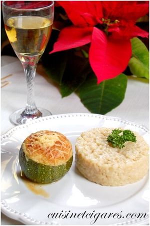 Courgettes rondes au Brocciu Duo 2