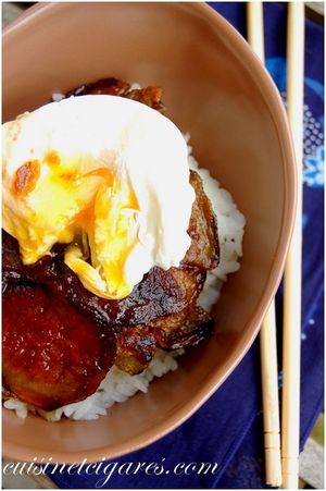Donburi Aubergine