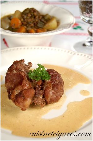 Joues de Porc et Lentilles Duo 10