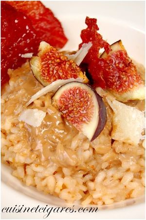 Risotto Figues Mascarpone et Parmesan 5