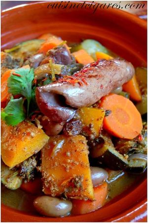 Tajine de Légumes d'Automne Duo 20