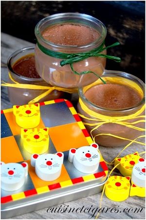 Petits Flans Chocolat Noir 2