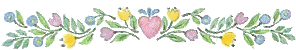 Barre fleurs color