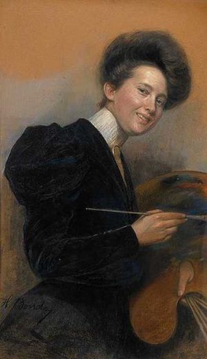 Autoportrait – Alina Bondy Glassowa (1865-1935)