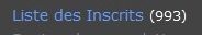 inscrit