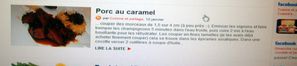 porc au caramel libefodd