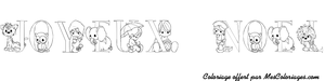 Coloriage joyeux Noël 7