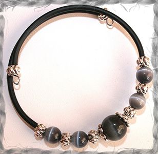 Bracelets perles & métal 6098