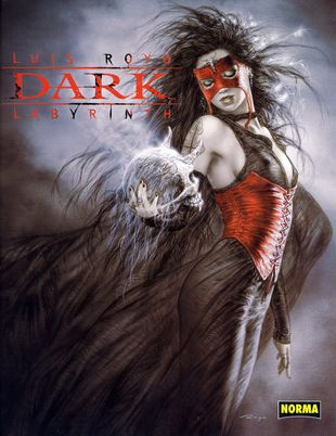 luis royo - dark labyrinth - cover