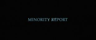 Minority report - générique