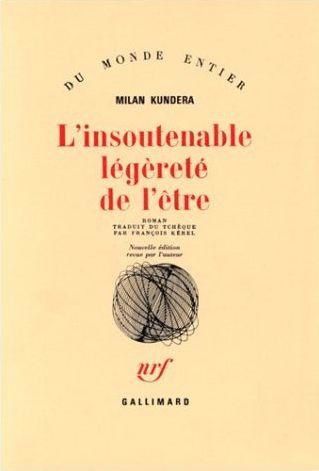 kundera insoutenable légèreté