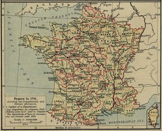 france departments 1791