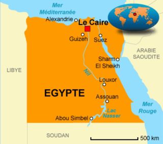 egypte-carte