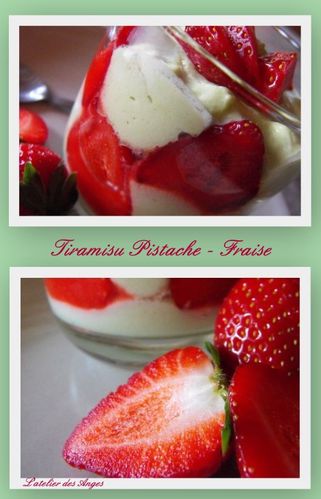 Tiramisu pistache fraise 2