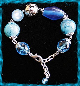 Bracelets perles & métal 5553