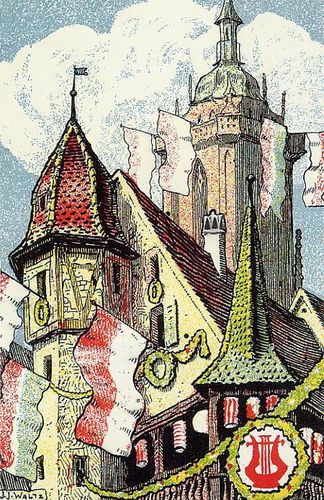 Colmar : Fête de la musique 1910