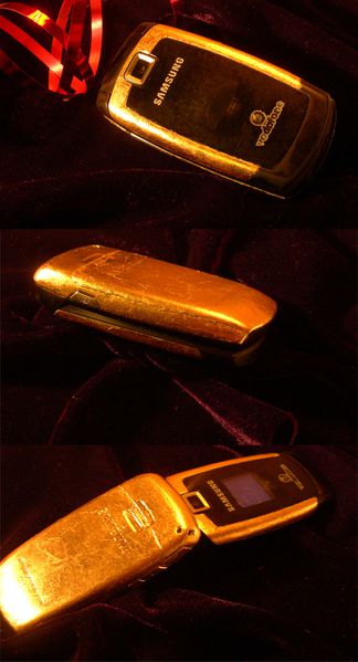 samsung gold telephone gsm customisation