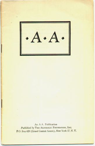 HISTOIRE 163 1st AA pamphlet april 24 1940