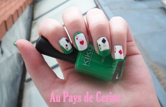 nail art poker