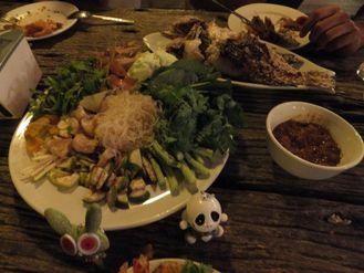 180 Dîner à Savannakhet