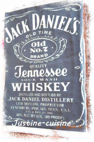 Gateau Chocolat Orange Jack Daniels Justine Cuisine