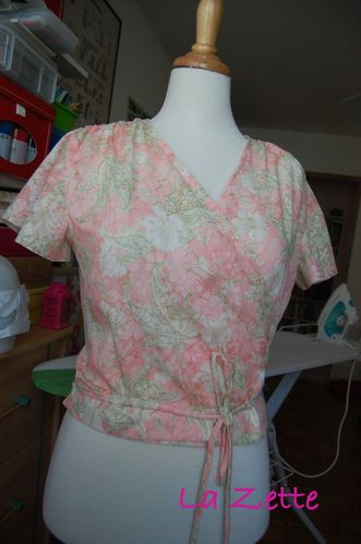 la blouse couture facile, burda, 2011