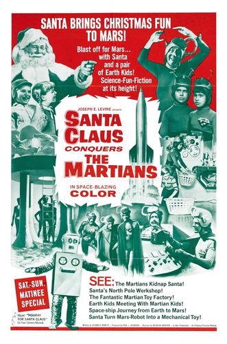 santa claus conquers martians poster 01