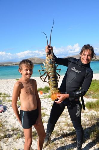 langouste et Arthur