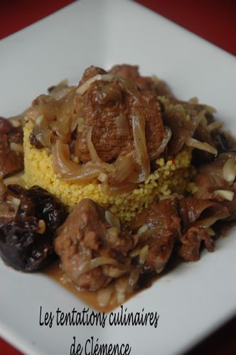 tajine 'agneau aux fruits secs
