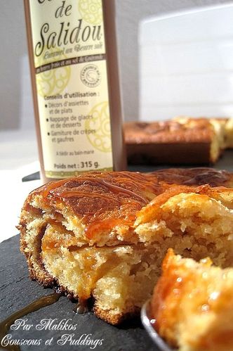 gateau poires carambar salidou