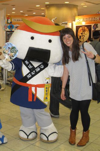 Hello Japan Onigiri mascotte