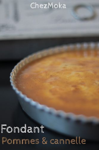 Fondant à la pomme et la cannelle