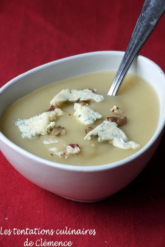 soupe poire panais fourme noix