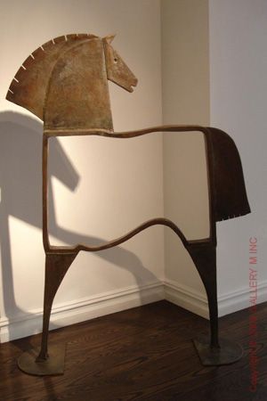 mata carlos caballo cheval 63x46x12 inches L