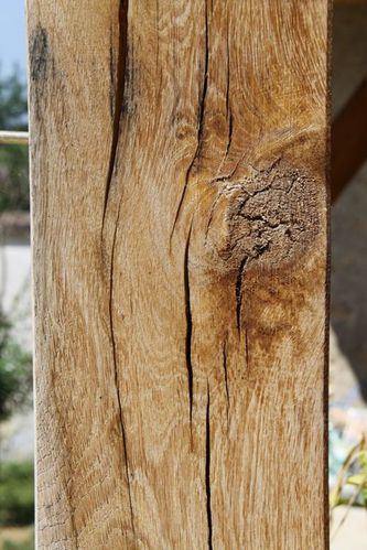 Huile de lin : Traitement du bois