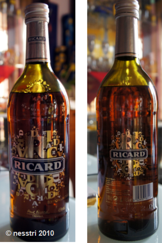RICARD : bouteille 1 litre 12/2010 - RICARD : le blog de nesstri