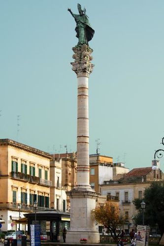 657j1 Lecce, Sant'Oronzo sur colonne de Brindisi
