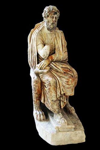 818b2 Philosophe, 2e s. après JC. Villa de Dionysos, Dion