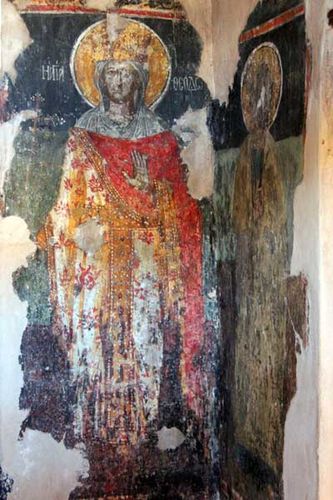 905b1 fresque de Sainte Theodora, à Arta