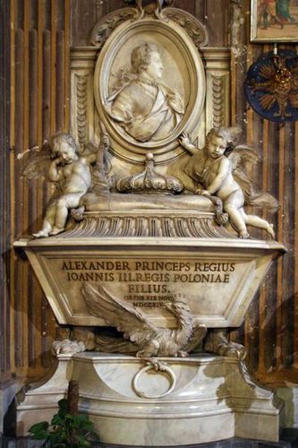 379e Rome, Immacolata Concezione, Alexandre de Pologne