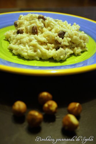 risotto gorgonzola noisettes 1