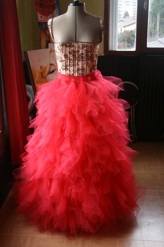 comment coudre une robe en tulle