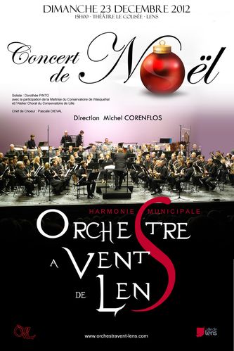Affiche Lens Concert 23122012