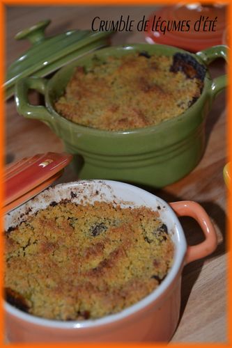 crumble légumes été
