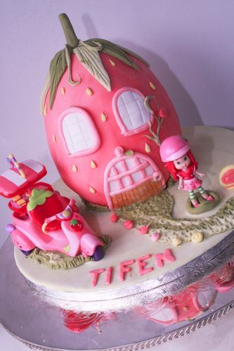 Gâteau Charlotte aux fraises